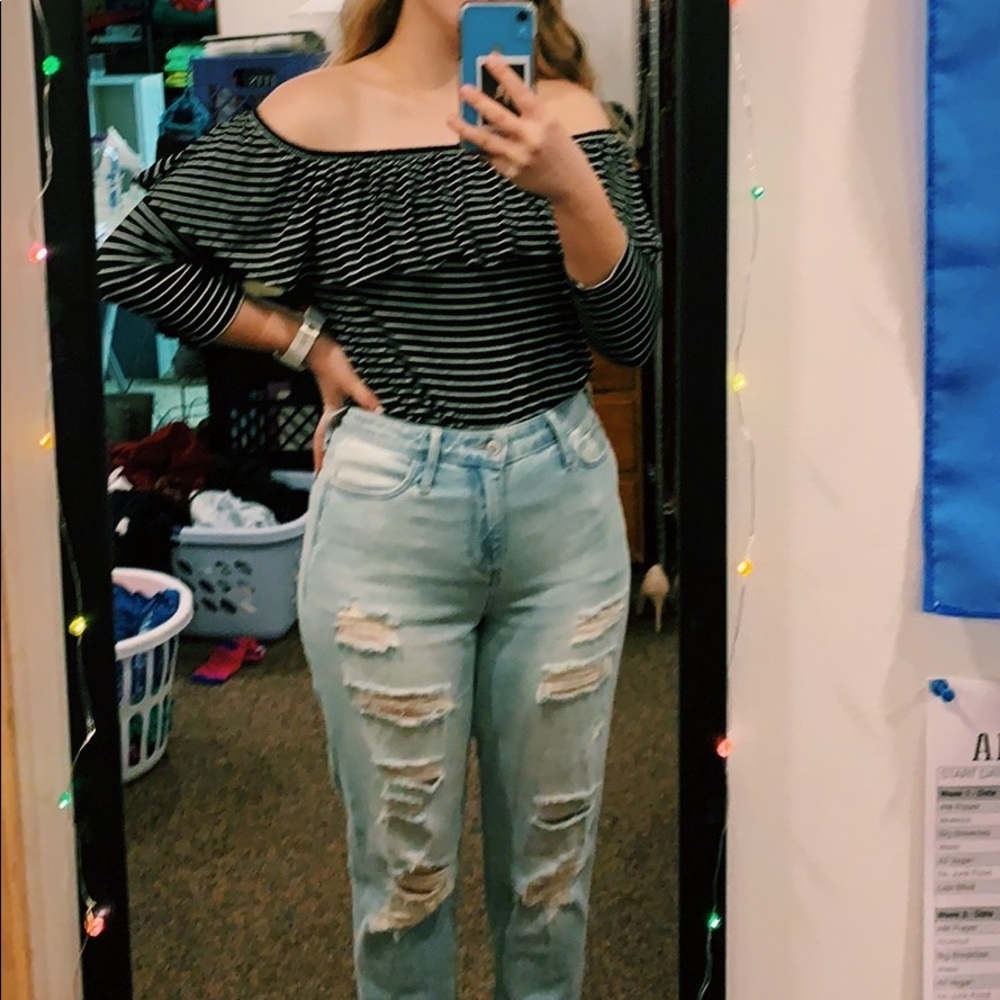 Off the shoulder top